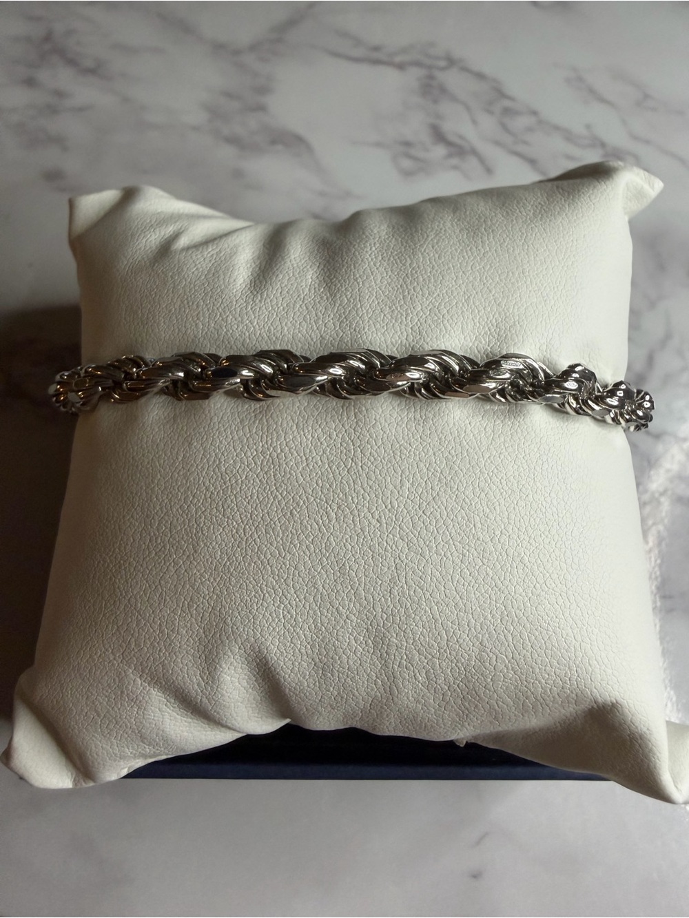925 Sterling Silver Rope Bracelet